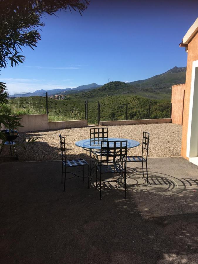 Tres Jolie Mini Villa Douillette Avec Vue Sur Montagne Biguglia  Dış mekan fotoğraf